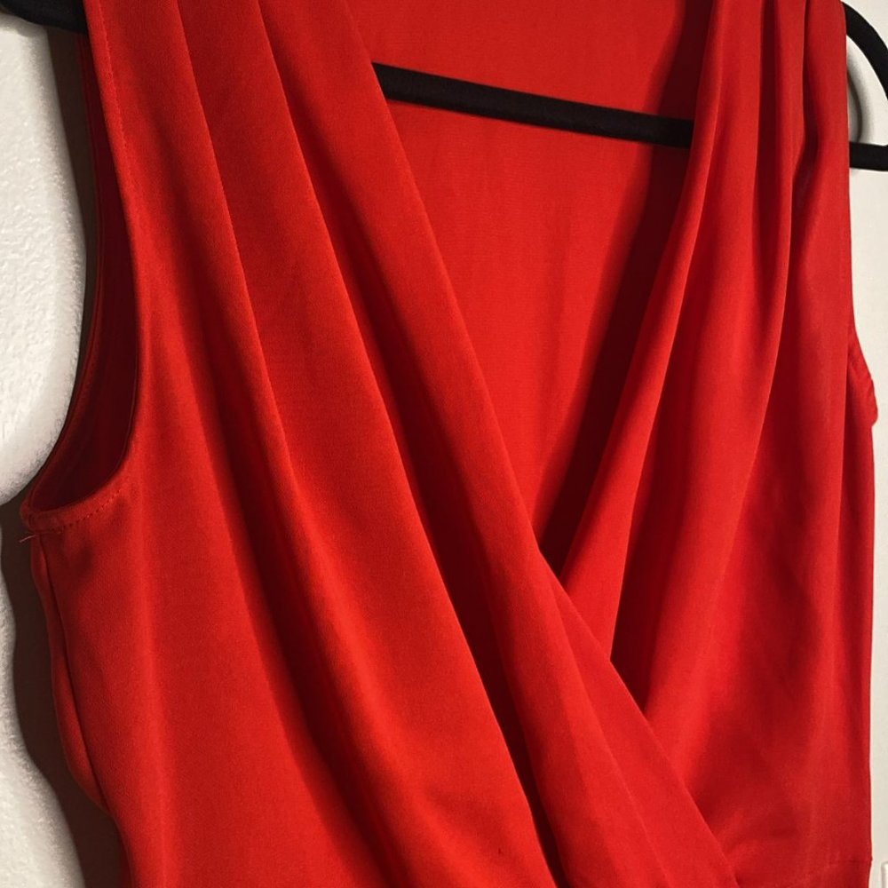 Zara Red Jumpsuit - Picture 4 of 5